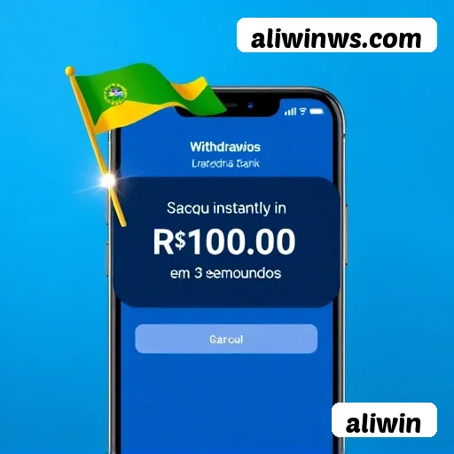 Aplicativo móvel aliwin para iOS e Android